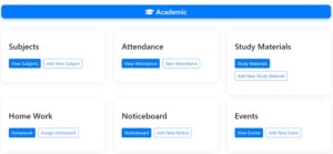 Teacher's Dashboard